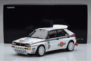 Lancia Delta HF Integrale Evoluzione Test Car Kyosho 1:18 08348G Metaal — afbeelding 9 van 9