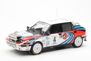 Lancia Delta Integrale 16V #4 A. Fiorio Rally Safari 1990 IXO 1:18 18RMC139B