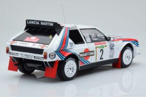 Lancia Delta S4 #2 M. Alen / I. Kivimaki Rally San Remo 1986 IXO 1:18 18RMC130A Metaal — afbeelding 2 van 6
