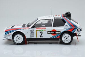 Lancia Delta S4 #2 M. Alen / I. Kivimaki Rally San Remo 1986 IXO 1:18 18RMC130A Metaal — afbeelding 3 van 6