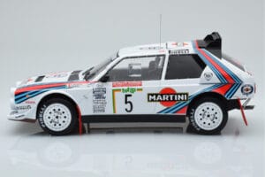 Lancia Delta S4 #5 M. Biasion / T. Siviero Rally San Remo 1986 IXO 1:18 18RMC130B Metaal — afbeelding 3 van 6
