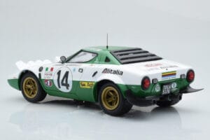 Lancia Stratos Alitalia #14 S. Munari / M. Mannucci Winners Rally Monte Carlo 1975 Minichamps 1:18 155751714 Metaal — afbeelding 5 van 6