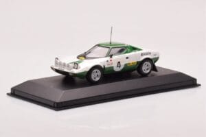 Lancia Stratos Alitalia #4 B. Waldegaard / H. Thorzelius Winner Rally Sweden 1975 Minichamps 1:43 430751204 Metaal — afbeelding 2 van 4