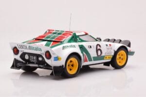 Lancia Stratos HF #6 B. Waldegård / H. Thorszelius Rally Monte Carlo 1976 IXO 1:18 18RMC162B Metaal — afbeelding 2 van 6