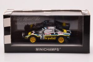 Lancia Stratos Le Point #3 B. Darniche / A. Mahe Tour de France 1980 Minichamps 1:43 430801201 Metaal — afbeelding 4 van 4
