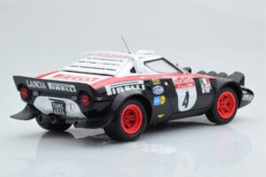 Lancia Stratos Pirelli #4 M. Alen / I. Kivimaki Winners Rally Sanremo 1978 Minichamps 1:18 155781704 Metaal — afbeelding 2 van 6