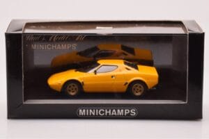 Lancia Stratos Geel Minichamps 1:43 430125020 Metaal — afbeelding 4 van 4