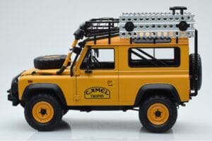 Land Rover Defender 90 Camel Trophy Borneo 1985 Almost Real 1:18 810213 Metaal — afbeelding 4 van 8