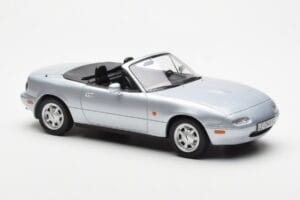 Mazda MX-5 NA Zilver Norev 1:18 188023 Metaal — afbeelding 5 van 7