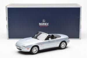 Mazda MX-5 NA Zilver Norev 1:18 188023 Metaal — afbeelding 7 van 7