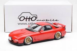 Mazda RX-7 FD Khyzyl Saleem Rood Otto 1:18 OT1062 Hars — afbeelding 6 van 6