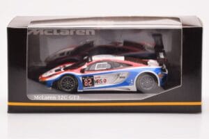 McLaren 12C GT3 #82 Russian Team A. Vasiliev / D. Vasiliauskas / M. Asmer / B. Spengler Spa 24 Hours 2014 Minichamps 1:43 437 — afbeelding 4 van 4