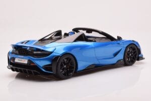 McLaren 765LT Spider Blauw GT Spirit 1:18 GT886 Hars — afbeelding 2 van 6