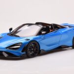 McLaren 765LT Spider Blauw GT Spirit 1:18