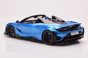 McLaren 765LT Spider Blauw GT Spirit 1:18 GT886 Hars — afbeelding 5 van 6