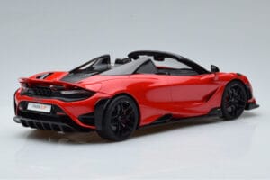 McLaren 765LT Spider Rood GT Spirit 1:18 GT420 Hars — afbeelding 2 van 6