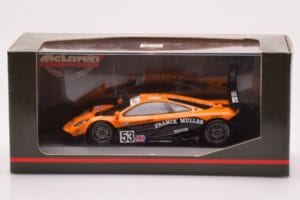 McLaren F1 GTR #53 Giroix Racing D. Giroix / C. Deletraz / L. Sala 24 Hours of Le Mans 1996 Minichamps 1:43 530164353 Metaal — afbeelding 4 van 4