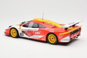 McLaren F1 GTR #40 J. O'Rourke / M. Sugden / P. Auberlein EMI 24 Hours of Le Mans 1996 UT Models 1:18 39820 Metaal — afbeelding 5 van 6