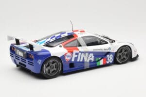 McLaren F1 GTR #38 M. Duez / M. Soper / E. Lafitte Team Bigazzi 24 Hours of Le Mans 1996 UT Models 1:18 80439421484 Metaal — afbeelding 2 van 6