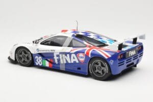 McLaren F1 GTR #38 M. Duez / M. Soper / E. Lafitte Team Bigazzi 24 Hours of Le Mans 1996 UT Models 1:18 80439421484 Metaal — afbeelding 5 van 6