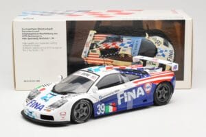 McLaren F1 GTR #39 N. Piquet / J. Cecotto / D. Sullivan Team Bigazzi 24 Hours of Le Mans 1996 UT Models 1:18 80439421485 Meta — afbeelding 6 van 6