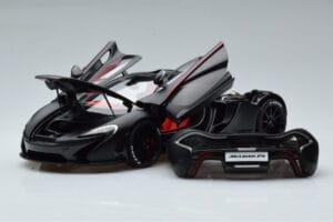 McLaren P1 Mat Zwart AUTOart 1:18 76027 Metaal — afbeelding 2 van 9