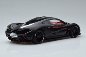 McLaren P1 Mat Zwart AUTOart 1:18 76027 Metaal — afbeelding 3 van 9
