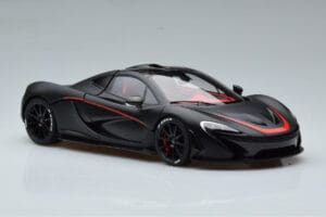 McLaren P1 Mat Zwart AUTOart 1:18 76027 Metaal — afbeelding 5 van 9