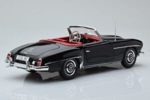 Mercedes 190 SL W121 Cabriolet Zwart Minichamps 1:18 100037030 Metaal — afbeelding 3 van 8