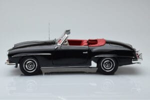 Mercedes 190 SL W121 Cabriolet Zwart Minichamps 1:18 100037030 Metaal — afbeelding 4 van 8