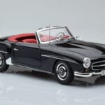 Mercedes 190 SL W121 Cabriolet Zwart Minichamps 1:18 - image 5 of 8
