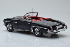 Mercedes 190 SL W121 Cabriolet Zwart Minichamps 1:18 100037030 Metaal — afbeelding 6 van 8