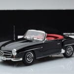 Mercedes 190 SL W121 Cabriolet Zwart Minichamps 1:18 - image 8 of 8