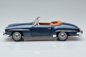 Mercedes 190 SL W121 Roadster Blauw Norev 1:18 B66040625 Metaal — afbeelding 5 van 8