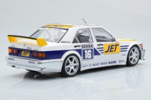 Mercedes 190E 2.5-16 W201 EVO 1 Jet #16 F. Biela Team Ms-Jet Racing DTM 1990 Minichamps 1:18 155903616 Metaal — afbeelding 2 van 6