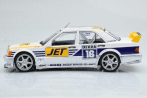 Mercedes 190E 2.5-16 W201 EVO 1 Jet #16 F. Biela Team Ms-Jet Racing DTM 1990 Minichamps 1:18 155903616 Metaal — afbeelding 3 van 6
