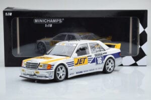 Mercedes 190E 2.5-16 W201 EVO 1 Jet #16 F. Biela Team Ms-Jet Racing DTM 1990 Minichamps 1:18 155903616 Metaal — afbeelding 6 van 6