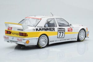 Mercedes 190E 2.5-16 W201 EVO 1 Karcher #77 F. Kreutzpointer Team AMG-Mercedes DTM 1990 Minichamps 1:18 155903677 Metaal — afbeelding 2 van 6