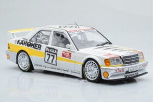 Mercedes 190E 2.5-16 W201 EVO 1 Karcher #77 F. Kreutzpointer Team AMG-Mercedes DTM 1990 Minichamps 1:18 155903677 Metaal — afbeelding 4 van 6