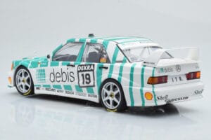 Mercedes 190E 2.5-16 W201 EVO 2 Debis #19 R. Asch Team Zackspeed DTM 1991 Minichamps 1:18 155913619 Metaal — afbeelding 5 van 6