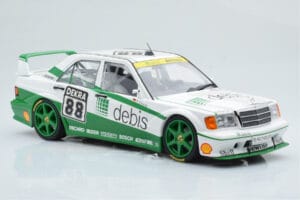 Mercedes 190E 2.5-16 W201 EVO 2 Debis #88 B. Schneider Team Zackspeed DTM 1991 Minichamps 1:18 155913688 Metaal — afbeelding 4 van 6
