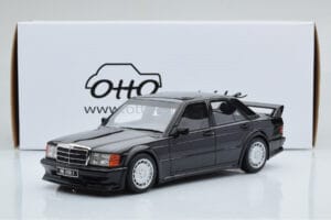 Mercedes 190E W201 2.5-16 Evo I Zwart Otto 1:18 OT151 Hars — afbeelding 6 van 6
