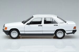 Mercedes 190 E W201 Wit Norev 1:18 183820 Metaal — afbeelding 4 van 7