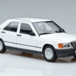 Mercedes 190 E W201 Wit Norev 1:18 183820 Metaal - image 5 of 7