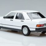 Mercedes 190 E W201 Wit Norev 1:18 183820 Metaal - image 6 of 7