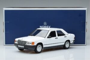 Mercedes 190 E W201 Wit Norev 1:18 183820 Metaal — afbeelding 7 van 7