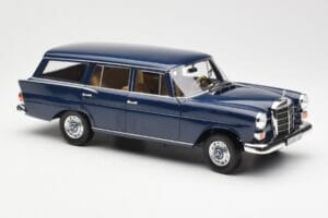 Mercedes 200 Universal W115 Blauw Norev 1:18 183599 Metaal — afbeelding 6 van 8