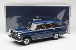 Mercedes 200 Universal W115 Blauw Norev 1:18 183599 Metaal — afbeelding 8 van 8