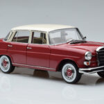 Mercedes 200 W110 Rood Norev 1:18 - image 6 of 7