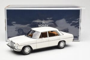 Mercedes 200 W115 Wit Norev 1:18 183770 Metaal — afbeelding 8 van 8